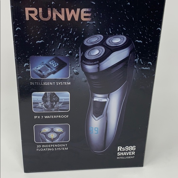 🎁 LAST 1! RUNWE Men Electric Razor Beard Trimmer Shaver - Picture 9 of 10